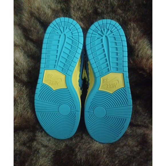 New NO BOX Nike Dunk Low SB Grateful Dead Yellow Bear 2020 Size Womens 8 Rare - Picture 12 of 12
